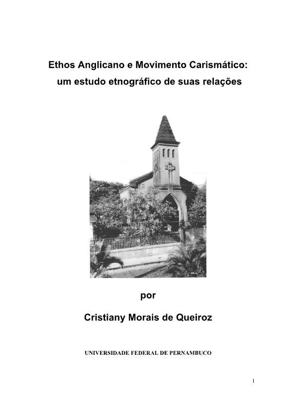 Ethos Anglicano e Movimento Carismático: um estudo etnográfico de suas relações