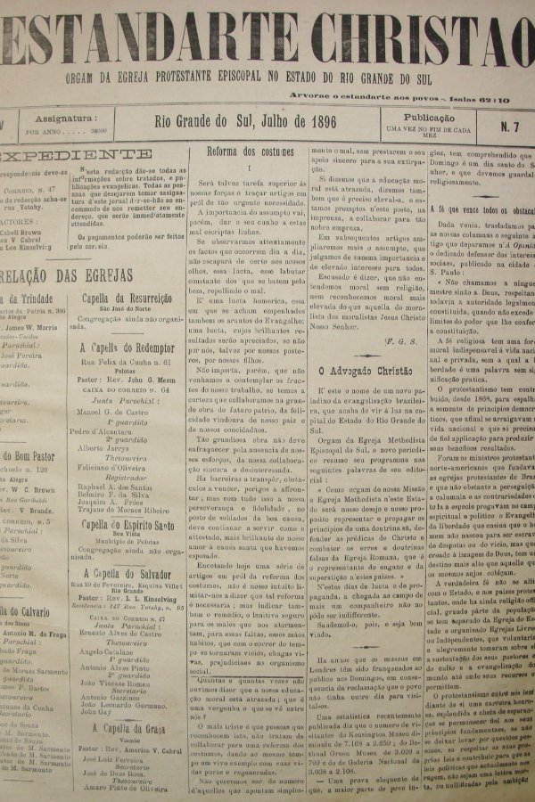 O Estandarte Christão - 07/1896