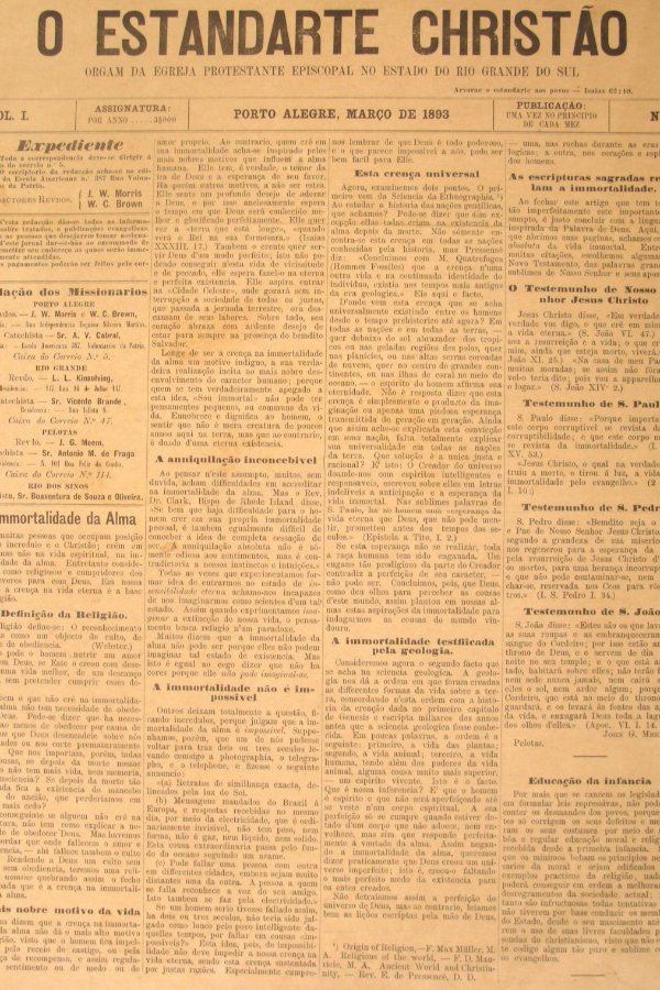 O Estandarte Christão - 03/1893