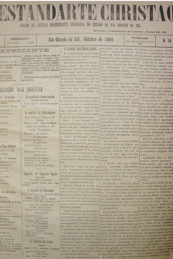 O Estandarte Christão - 10/1896