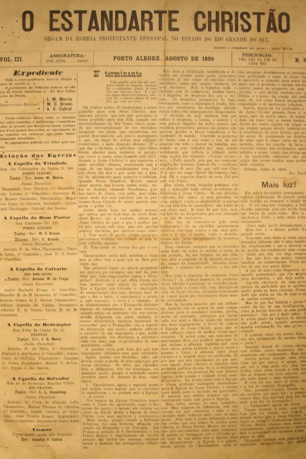 O Estandarte Christão - 08/1895