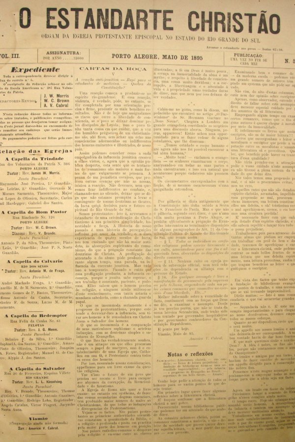 O Estandarte Christão - 05/1895