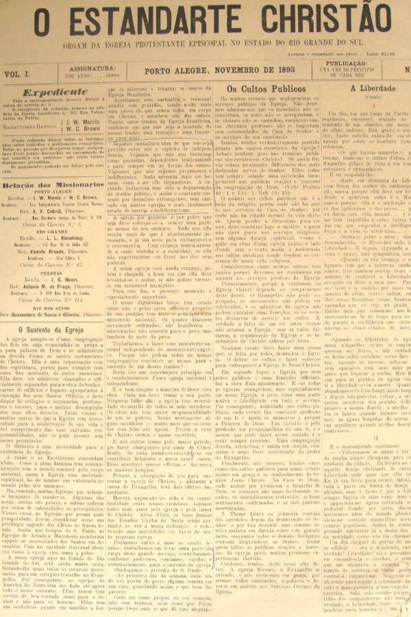 O Estandarte Christão - 11/1893