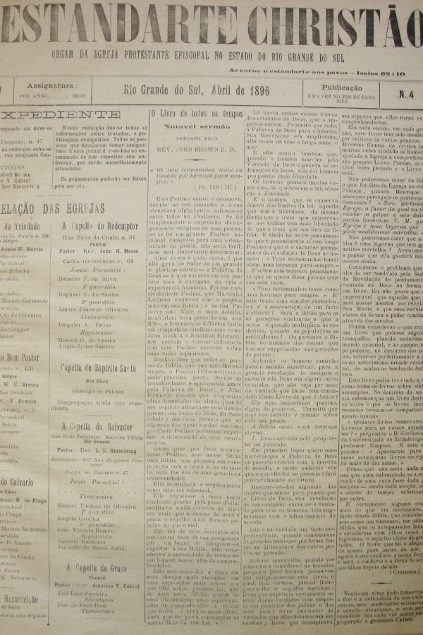 O Estandarte Christão - 04/1896