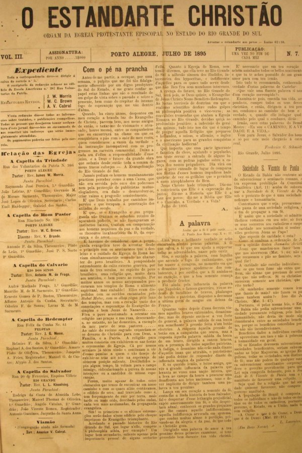 O Estandarte Christão - 07/1895