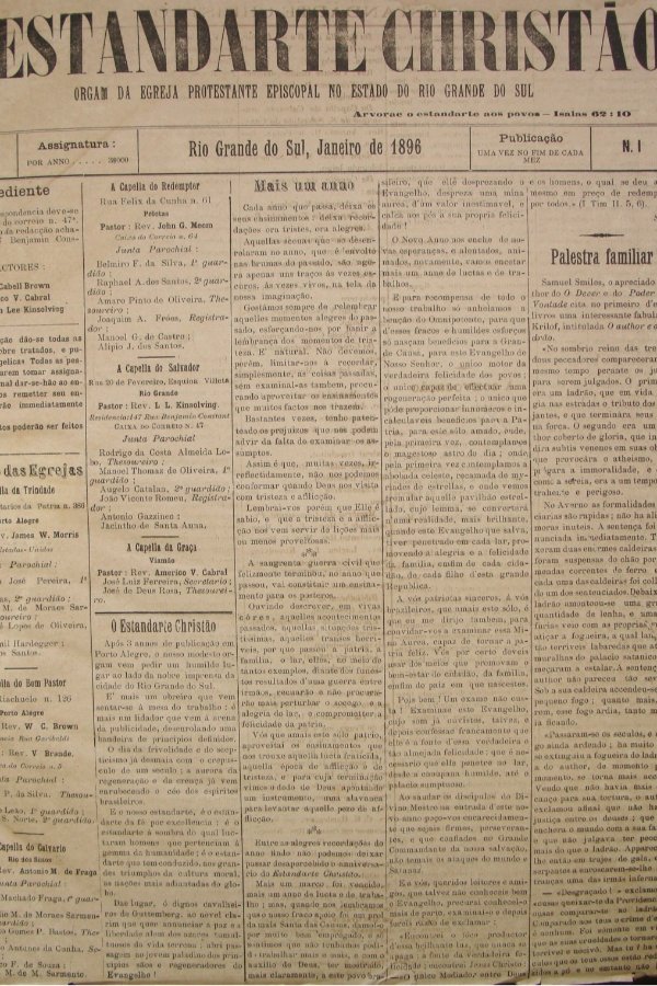 O Estandarte Christão - 01/1896