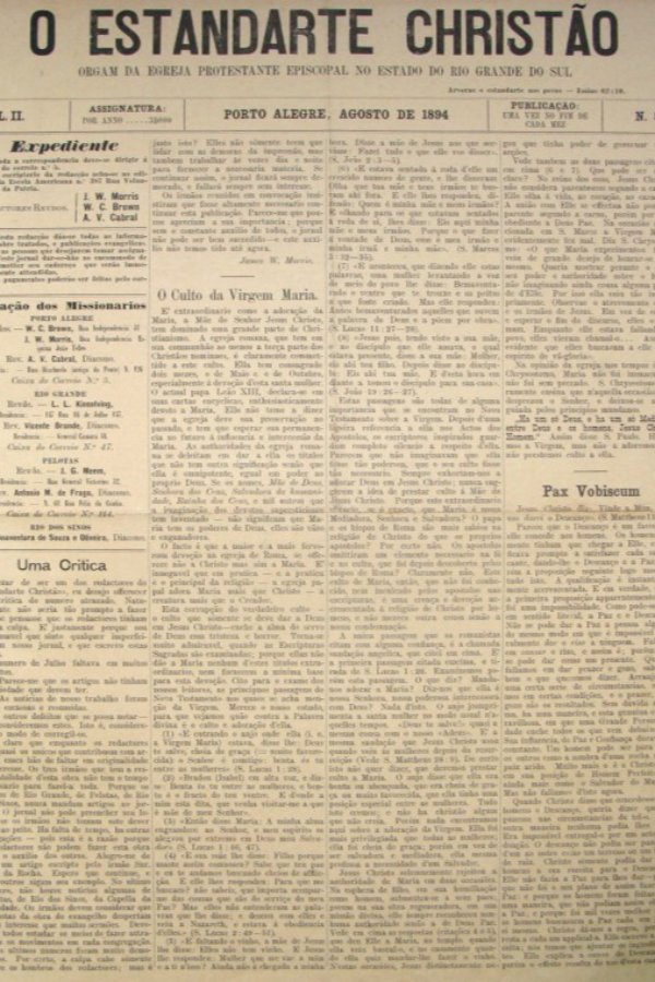 O Estandarte Christão - 08/1894