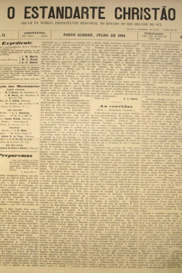 O Estandarte Christão - 07/1894