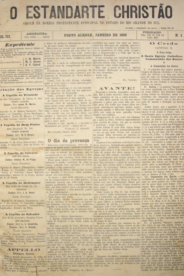 O Estandarte Christão - 01/1895