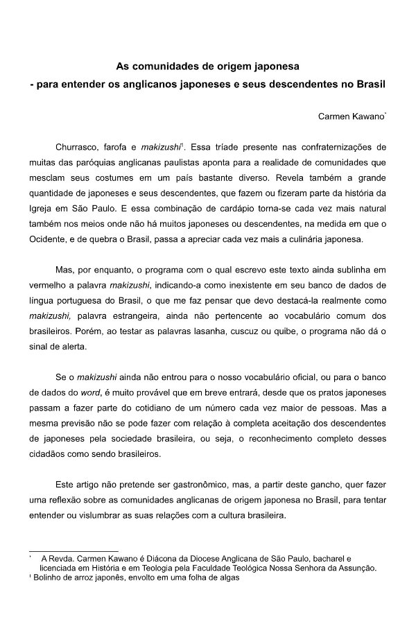 As comunidades de origem japonesa